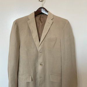 Ralph Lauren Tan Linen Blazer